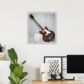 Poster de guitare Vox Super Lynx Deluxe (Bureau à domicile)