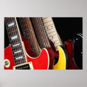 Poster de guitares électriques (Devant)