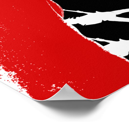 Poster de guitares foncées (Coin)