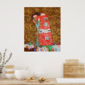 Poster de Gustav Klimt ~ Amour de l'armure (Cuisine)