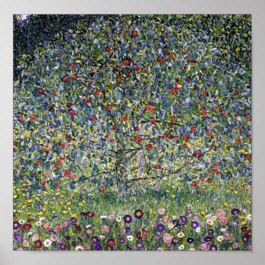 Poster de Gustav Klimt Apple Tree Apple Tree (Devant)