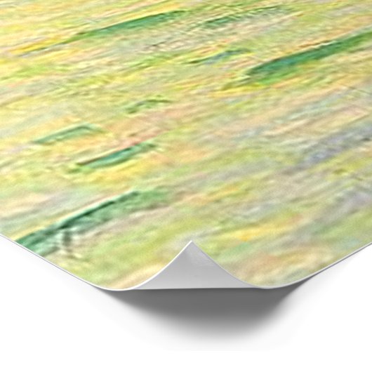 Poster de Gustav Klimt ~ L'île (Coin)