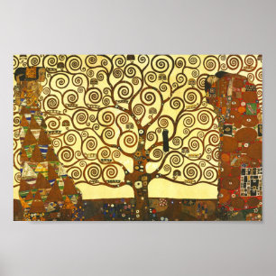 Poster de Gustav Klimt Tree of Life