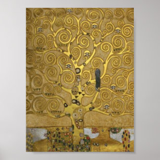 Poster De Gustav Klimt Tree Of Life