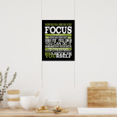 Poster de gym, Motivational Exercice entraîneur pe (Cuisine)