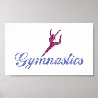 Poster de gymnastique