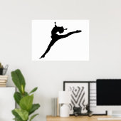 Poster de gymnastique rythmique (Bureau à domicile)
