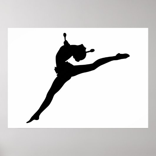 Poster de gymnastique rythmique (Devant)