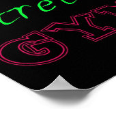 Poster de gymnastique Salle de fille (Coin)