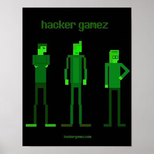 Poster de Hacker Gamez (Devant)