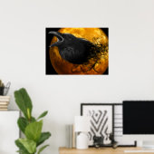 Poster de Halloween Raven (Bureau à domicile)