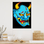 Poster de Hannya Demon Mask (Cuisine)
