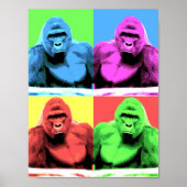 Poster de Harambe Pop Art (Devant)