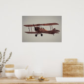 Poster De Havilland Tiger Moth (Cuisine)