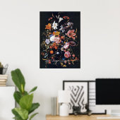 Poster de Heem peinture florale Vase (Bureau à domicile)