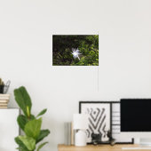 Poster de Heron Bird in Tree (Bureau à domicile)