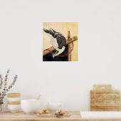 Poster de Hokusai Hawk (Cuisine)