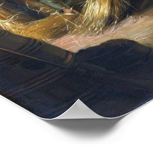 Poster De Hooch - Payer L'Auberge (Coin)