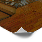 Poster De Hooch - Une Femme Préparant Du Pain Et Du Beurr (Coin)