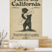Poster de I Love You California (Cuisine)