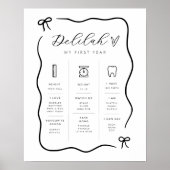 Poster de jalon de la frontière vague Bow (Devant)