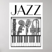 Poster de jazz (Devant)