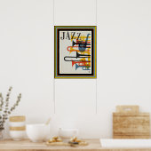 Poster de jazz 16 x 20 (Cuisine)