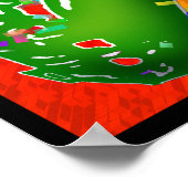 Poster de jazz psychédélique (Coin)