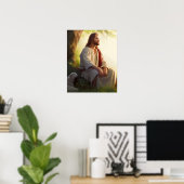 Poster de Jésus (Bureau à domicile)