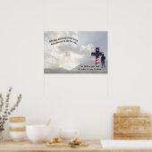 Poster de Jésus-Christ et du soldat américain (Cuisine)