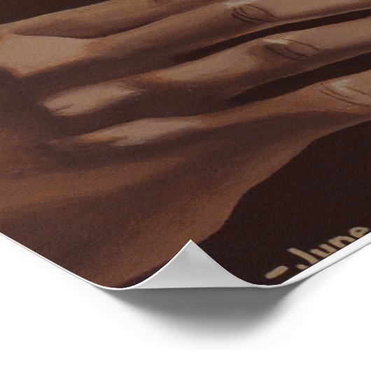 Poster de Jésus riant (Coin)