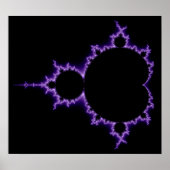 Poster de jeu de mandelbrot électrique (Devant)