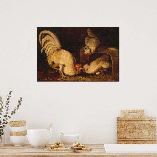 Poster de John James Audubon sur les beaux-arts (Cuisine)