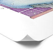 Poster de joie de la baignoire (Coin)