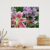 Poster de jolies fleurs (Cuisine)