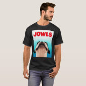 Poster de Jowls Boston Terrier T-shirt classique (Devant entier)