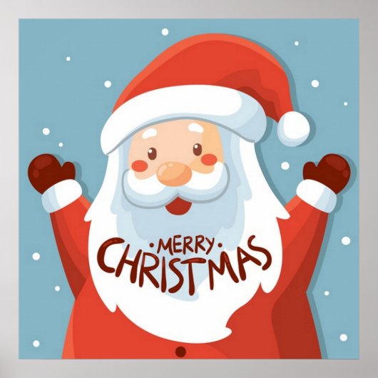 Poster de Joyeux Noël Père Noël (Devant)