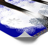 Poster de Joyeux rennes de Noël (Coin)