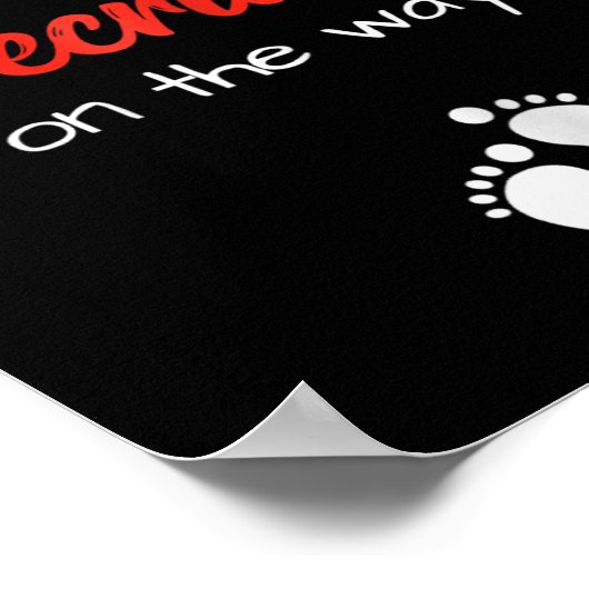 Poster De Juillet Grossesse Chemise Lil' Firecracker Sur (Coin)