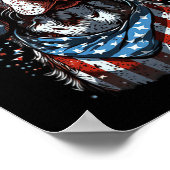 Poster De Juillet Patriotique Allemand Raccourci Pointer (Coin)