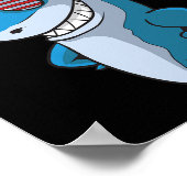 Poster De Juillet Requin Pour Enfants (Coin)