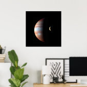 Poster de Jupiter et Io (Bureau à domicile)