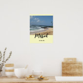 Poster de Just Married Names in Sand (Cuisine)