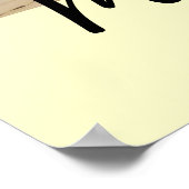 Poster de Just Married Names in Sand (Coin)