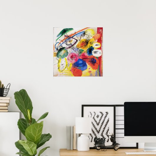 Poster de Kandinsky Black Lines (Bureau à domicile)
