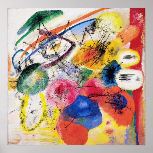 Poster de Kandinsky Black Lines (Devant)