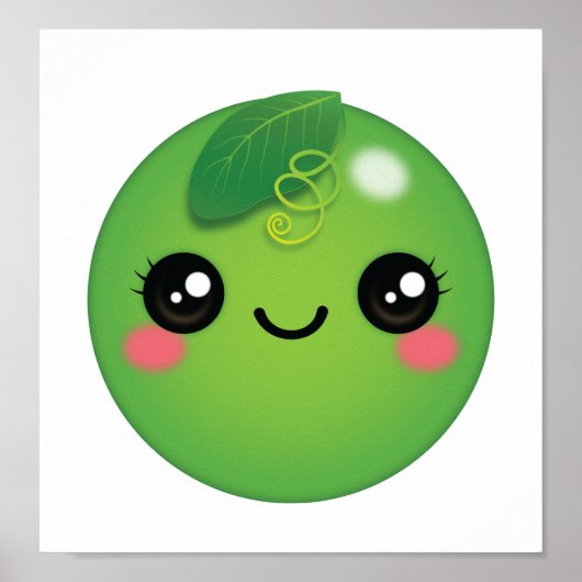 Poster de Kawaii Pea (Devant)