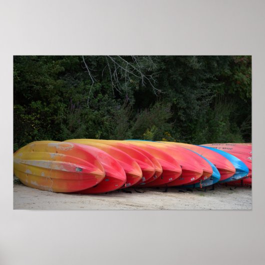 Poster de Kayaks (Devant)