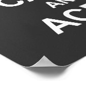 Poster de Keep Calme and Ace It (Coin)