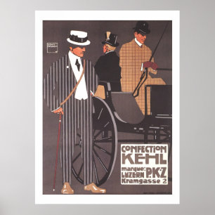 Poster de Kehl PKZ Ludwig Hohlwein